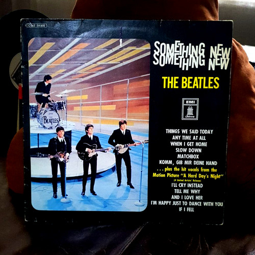 Beatles something new vinyl - something,