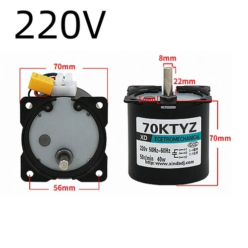 1stk 70ktyz synchromotor ac - 1stk.,