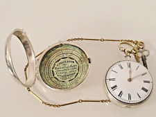 Spindel Taschenuhr Silber verge pocket watch Barth Valentine LONDON SPZ-3/251222