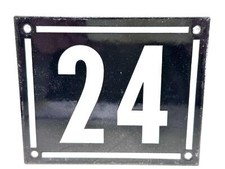 Altes Emaille Schild