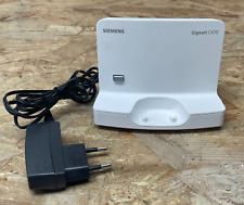 Ladestation Basisstation Charger mit Netzteil Siemens Gigaset C470 weiß