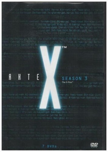 Dvd box david duchovny akte - dvd-box,