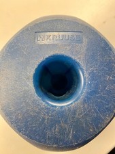 Beschäftigungs Leckerli Spender Würfel Hund Spielzeug KRUUSE BUSTER soft,  Blau