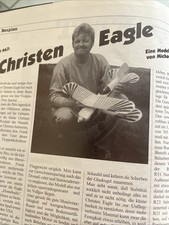 Bauplan für Motor Flugzeug, Christen Eagle, 59 cm Spannweite