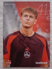 Autogrammkarte Eric Porstner
