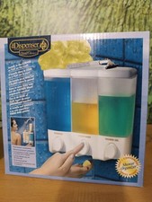 3er Seifenspender Clear Choise. Wandhalterung. Spender