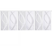 6-teiliges Schiebevorhang-Set