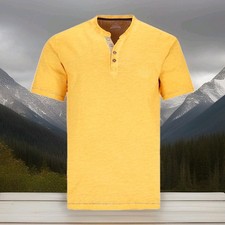 Hajo Henley T-Shirt Kurzarm