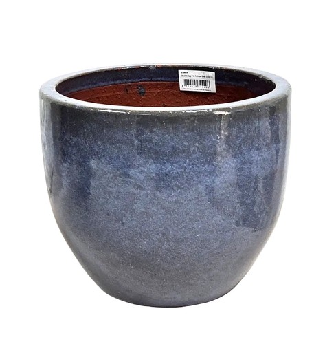 Blumenkübel keramiktopf blau - keramiktopf,