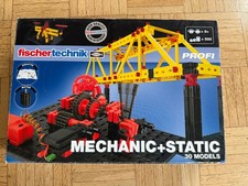 Fischertechnik 93291 Profi Mechanic + Static  TOP vollständig