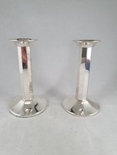 Kerzenständer  2 Stuck Silber