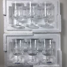 Theresienthal Hoechst Vogeldekor Radgravur 6 x Likörglas Schnapsglas 8,3 cm