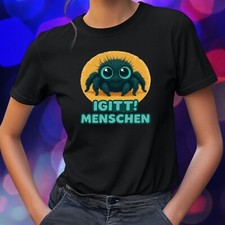 Funshirt Spinne mit Ekelblick