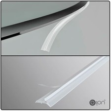 3-Fach Dichtlippe Staubschutz Schmutzlippe Glasbodenplatte Kamin Bodenplatte