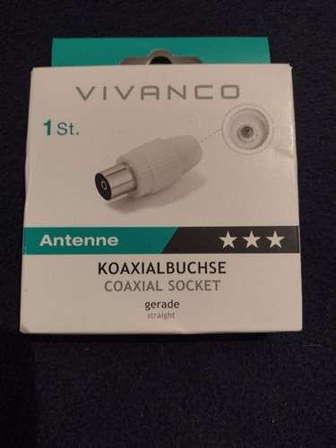 Vivanco antenne koaxial buchse - vivanco,