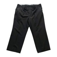 Meyer Hose Herren W44 L26 grau formell kariert gerade Regular Stretch Komfort 