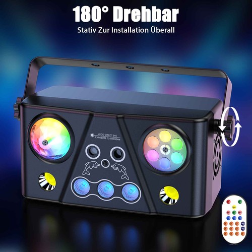 Rgb discokugel 5in1 led - 5in1,