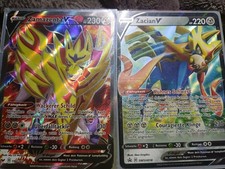 2x Pokemon Karte Zamazenta V