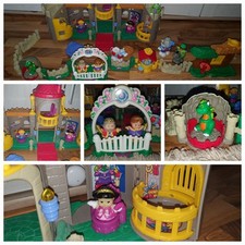 fisher price little people Schloss Ritterburg Drachen, König Ritter Robin Hood