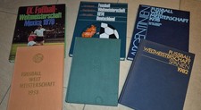  Sechs WM Fussballbücher 1958