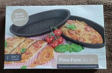 Backformen-Set für Pizza und Focaccia - 2-teilig - NEU und OVP