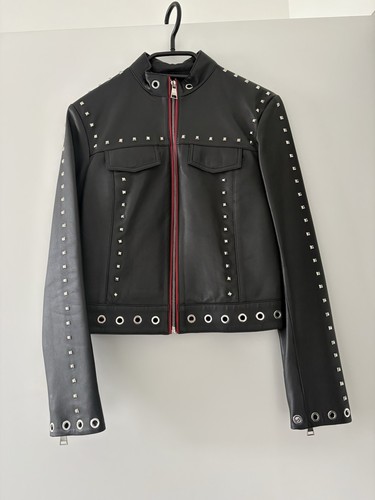 Karl lagergeld lederjacke - karl,