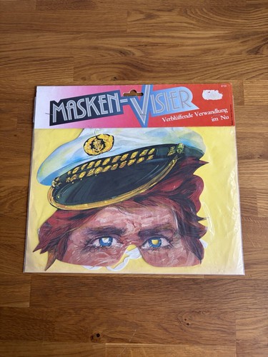 Vintage kapitän masken - vintage,