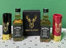 4x Shotglas/ Krug ca. 4cl