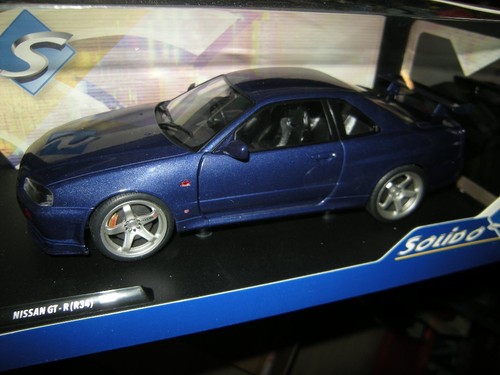 Solido nissan r34 gtr - r34,