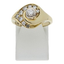 Diamant brillant ring - diamant, ct