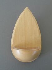 Weihwasserkessel Holz schlicht Weihwasserbecken 15 cm x 8 cm Nr. 32