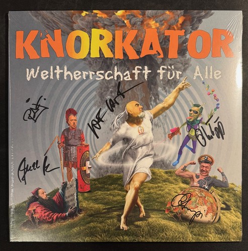 Knorkator original signierte - knorkator,