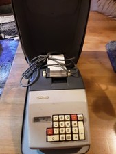 Walther Elektronische Rechenmaschine,Farbband mit Koffer1964-1975