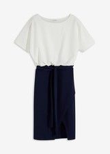 Neu Kleid Gr. 48/50 Wollweiß