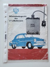 Prospekt DDR VEB Sörnewitz /