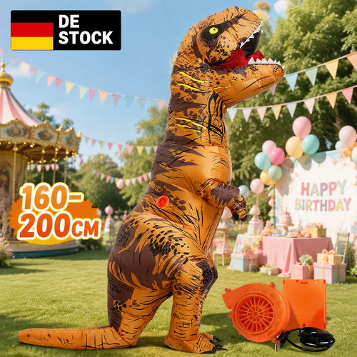 Rex kostüm aufblasbar - aufblasbar, 2m