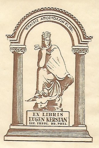 Original druck exlibris eugen - original, exlibris: