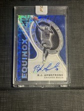 2020-21 Panini Flux Equinox B.J. ARMSTRONG Rookie Autograph Blue 3/5 Bulls