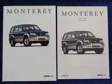 OPEL Monterey 3.5 V6 24V 3.0 Turbo-Diesel RS Limited Prospekt 4.1998
