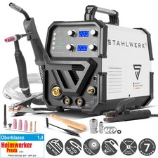 STAHLWERK Schweißgerät 3 in 1 Kombi MTM-200 ST – WIG, MIG/MAG, ARC/MMA, Inverter