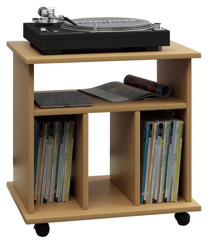 Holz schallplatten regal - holz,