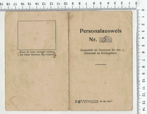 Ausweis personalausweis einer - ausweis,