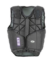 Flexi Panel-Sicherheitsweste, EN 13158-2018 Erwachsene Schutzweste, Schwarz