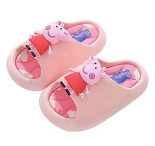 Peppa Pig Sandalen Hausschuhe Schuhe Rosa Peppa Wutz Badelatschen Größe 28 - 29