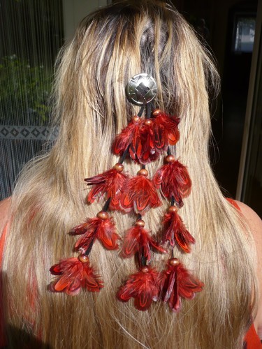 Boho hippie feder - hippie,