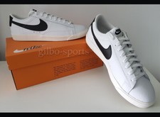 Nike Blazer Low Leather White Black Größe 41 weiß schwarz CI6377 101