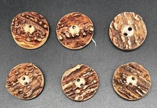 ⚜️ 6 alte Hirschhorn Knöpfe für Miesbacher/Chiemgauer Trachten Jacke  Ø 2,9 cm⚜️