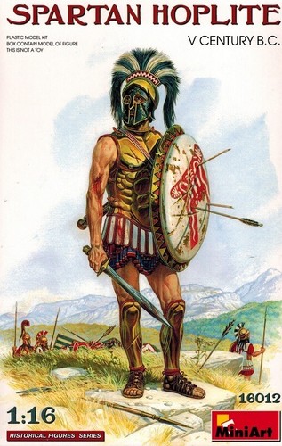 Miniart 16012 spartan hoplite - miniart,