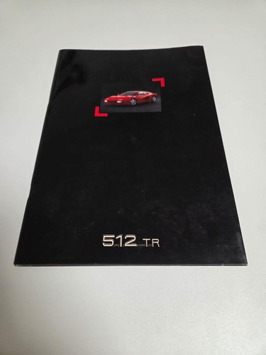 Ferrari 512 broschüre - 512,