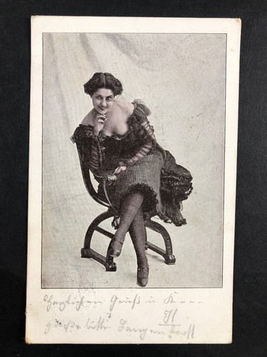 Antike erotik postkarte - postkarte,